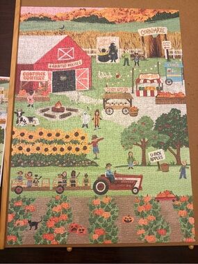 1Canoe2 Fall Festival Autumn Farm 1000 Piece Jigsaw Puzzle